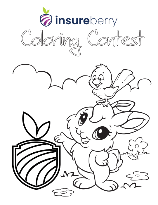 Insureberry Coloring Contest