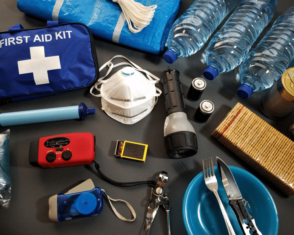 Power Outage Kit with Emergency Lantern for a Blackout at Home